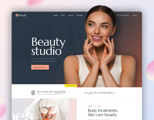 Vista previa del diseño Salón de belleza