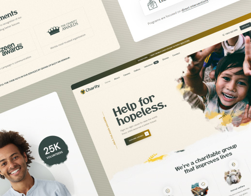 Vista previa del diseño Organización solidaria