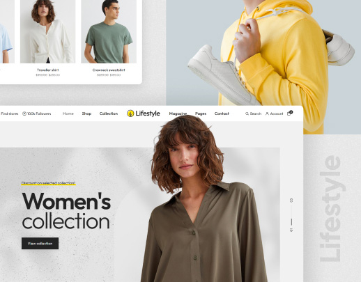 Vista previa del diseño Tienda de moda