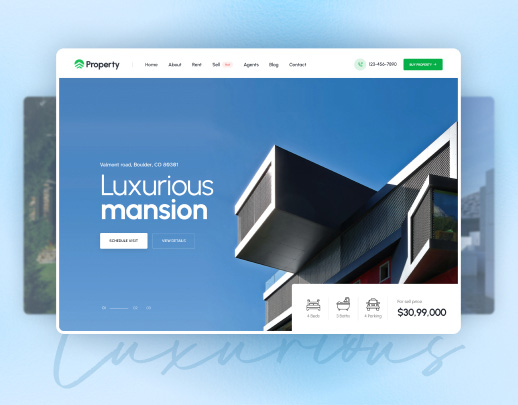 Vista previa del diseño Inmobiliaria