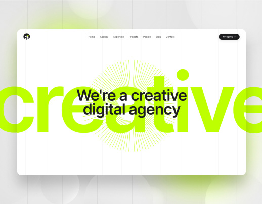 Vista previa del diseño Agencia web